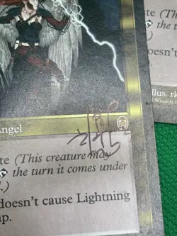 MTG Signed Lightning Angel Apocalypse RK Post - Image 3