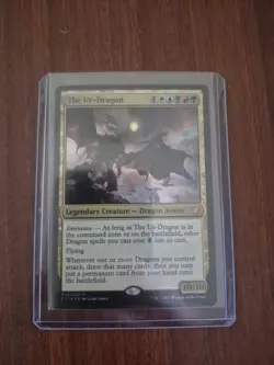 The Ur-Dragon - Magic the Gathering - Commander 2017 - Foil LP - Image 1