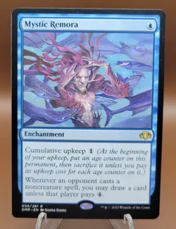 Mystic Remora x1 MTG Dominaria United Magic Near Mint NM English - Image 1