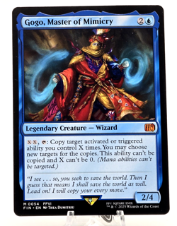 MTG Gogo, Master Of Mimicry (FIN) Final Fantasy Regular Mythic 54 - Image 1