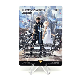 Blessing Of The Oracle / Akroma’s Will Showcase 021 MTG Final Fantasy Card Magic - Image 1