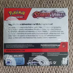 Pokemon TCG Scarlet And Violet Base Set Booster Box New Factory Sealed With Case - Image 2