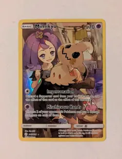 Pokemon TCG Mimikyu 245/236 Full Art Cosmic Eclipse NM - Image 1