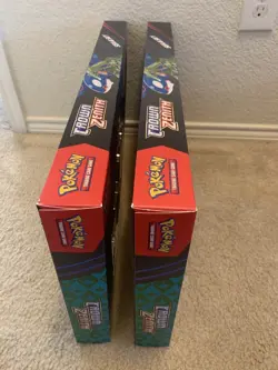 Pokemon TCG Crown Zenith Sea and Sky Premium Collection Boxes Lot of 2!! New!! - Image 3