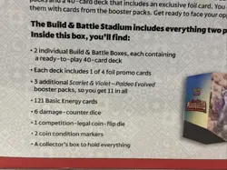 Pokemon TCG: Scarlet & Violet Paldea Evolved Build & Battle Stadium New/Sealed - Image 3