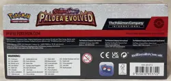 Pokemon TCG: Scarlet & Violet Paldea Evolved Build & Battle Stadium New/Sealed - Image 4
