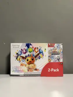 Pokemon TCG: Costco Prismatic Evolutions ETB + Booster Bundle ✅ TRUSTED SELLER ✅ - Image 1