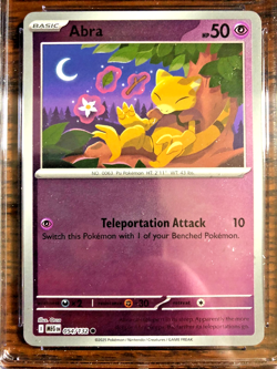 Abra Reverse Holo Common #054 - CGC MINT 9 - 2025 Mega Evolution - Pokemon TCG - Image 2