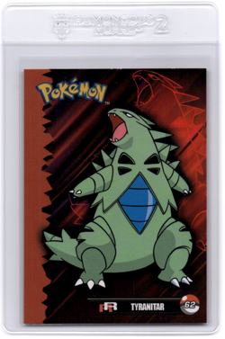Pokemon Topps Team Rocket Set Tyranitar - Image 1