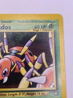 Ariados 27/111 - Neo Genesis 1st Edition Uncommon Pokemon TCG -Near Mint - Image 5