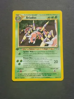 Pokemon 1ST EDITION ARIADOS 27/111 - NEO GENESIS SET - (NM) - Image 1