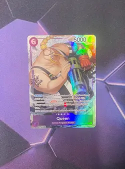 One Piece TCG: Romance Dawn OP01-097 Queen (Alt Art / Parallel) - M/NM - Image 1