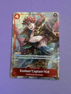 Eustass "Captain" Kid OP14-014 R The Azure Sea's Seven One Piece Dash Pack Promo - Image 1