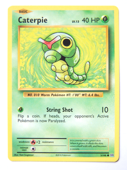 Caterpie 3/108 (NM, Pokemon Card, Evolutions, 2016, Grass, Common) - Image 1