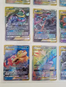 Pokemon GX Tag Team Holo Bundle (9 Cards) Raichu, MUK, Espeon (PRXY Fan Display) - Image 4