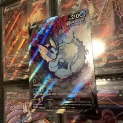 Pokemon TCG Vaporeon v SWSH181 Black Star Promo Card Near Mint Condition - Image 2
