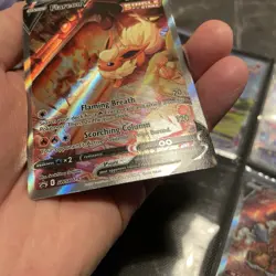 Flareon v SWSH179 Sword & Shield Promo Holo Card Near Mint Condition - Image 3