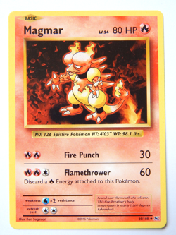 Magmar 20/108 (NM, Pokemon Card, Evolutions, 2016, Fire, Uncommon) - Image 1