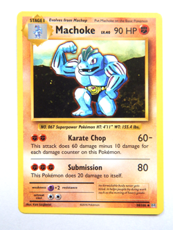 Machoke 58/108 (NM, Pokemon Card, Evolutions, 2016, Fighting, Uncommon) - Image 1