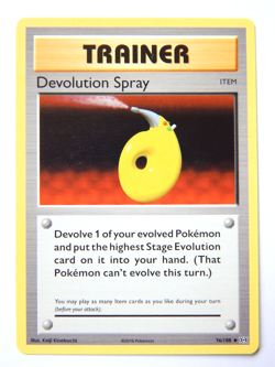 Devolution Spray 76/108 (NM, Pokemon Card, Evolutions, Trainer, Item, Uncommon) - Image 1