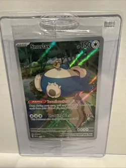 Snorlax SVP EN 051 Black Star Promo Scarlet & Violet Pokemon 151 Card - Sealed - Image 1