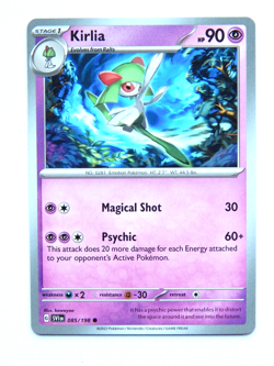 Kirlia 085/198 NM Pokemon Card Scarlet & Violet SVI EN 2023 Psychic Common - Image 1
