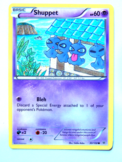 Shuppet 30/108 (NM, Pokemon Card, Roaring Skies, 2015, Psychic, Common) - Image 1