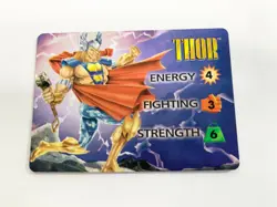 Thor Marvel OverPower Character Card (3 Grid) - Image 1
