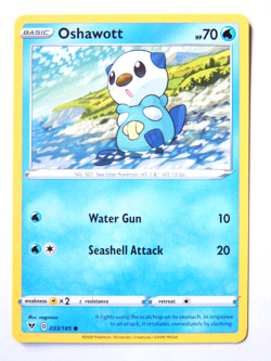 Oshawott 033/185 (NM, Pokemon Card, Vivid Voltage, 2020, Water, Common) - Image 1