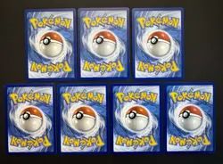 7x Marill Azumarill Pokemon Card Lot W/ Discontinued Fairy Type Cute Pokemon - Image 2
