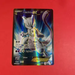 Pokemon TCG Mewtwo EX Holo Full Art Ultra Rare Card 157/162 Mint - Image 1