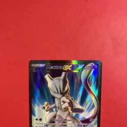 Pokemon TCG Mewtwo EX Holo Full Art Ultra Rare Card 157/162 Mint - Image 3