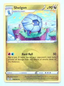 Shelgon 108/203 (NM, Pokemon Card, Evolving Skies, 2021, Dragon, Uncommon) - Image 1