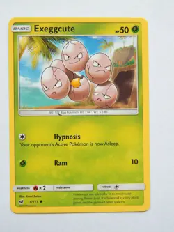 Exeggcute 4/111 (NM, Pokemon Card, Crimson Invasion, 2017, Grass, Common) - Image 1