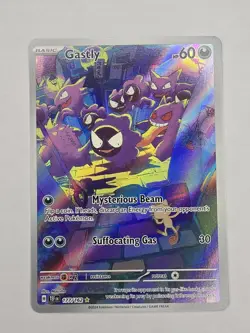 Gastly Holo 177/162 Illustration Rare Card SV05 Temporal Forces Nm - Image 1