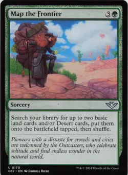 Map the Frontier U Outlaws of Thunder Junction 170 LP-NM - Image 1