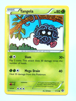 Tangela 1/114 (NM, Pokemon Card, XY, Steam Siege, 2016, Grass, Common) - Image 1