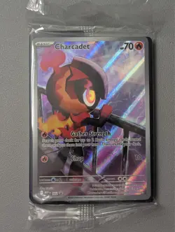 Pokemon TCG - Charcadet Mega Evolution Black Star Promo 022 - Image 1