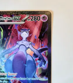 Team Rocket's Mewtwo EX 231/182 Sv10: Destined Rivals SIR - Near Mint Pokemon - Image 5