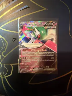 Iron Valiant ex 089/182 Sv04: Paradox Rift Holo Eisenkrieger Ex Pokemon - Image 1
