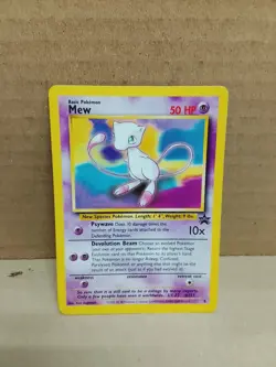Pokemon Mew Promo 8 Wizards Black Star Promos ENG - Image 1