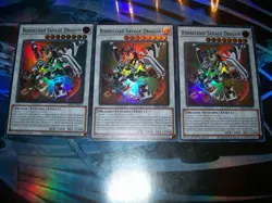 3x Borreload Savage Dragon 1st Edition Super Rare RA01-EN033 Yu-Gi-Oh - Image 1