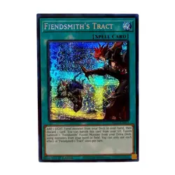 YuGiOh! Fiendsmith’s Tract (Prismatic Secret Rare) MP25-EN093 1st Edition NM - Image 1