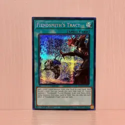 YuGiOh! Fiendsmith’s Tract (Prismatic Secret Rare) MP25-EN093 1st Edition NM - Image 2
