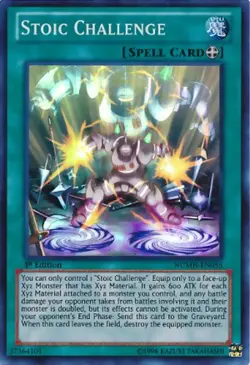 Stoic Challenge - NUMH-EN055 - Super Rare - Unlimited - Heavily Played - Image 1