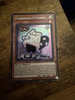 YU-GI-OH Marshmao Yummy DOOD-EN024 1st Edition Secret Rare NM - Image 1