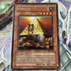 Yu-Gi-Oh! TCG Pyramid Turtle Pharaonic Guardian PGD-026 1st Edition LP - Image 1