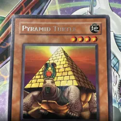 Yu-Gi-Oh! TCG Pyramid Turtle Pharaonic Guardian PGD-026 1st Edition LP - Image 2