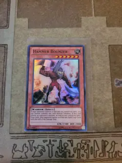 YUGIOH HAMMER BOUNZER GAOV-EN009 SUPER UNLIMITED ED NM - Image 1