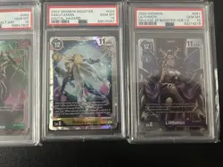 Digimon Tcg CCG Psa 10 Lot Of 8 Cards Lilithmon Beelstarmon Rosemon Sakuyamon - Image 3